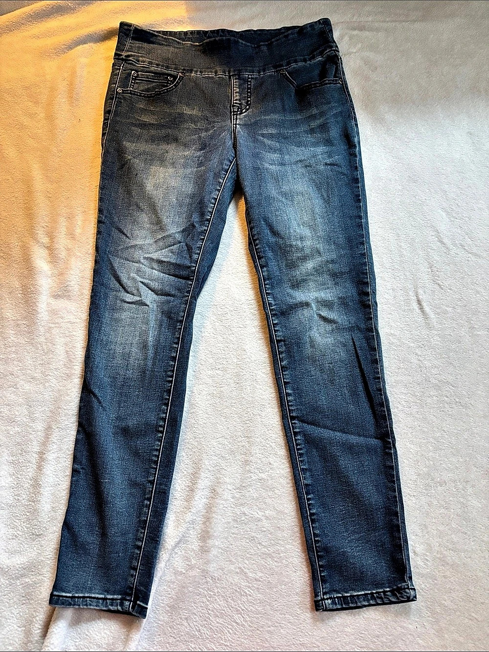 Counter Parts Denim Women's Skinny Jeans Blue Waist 10 Like New